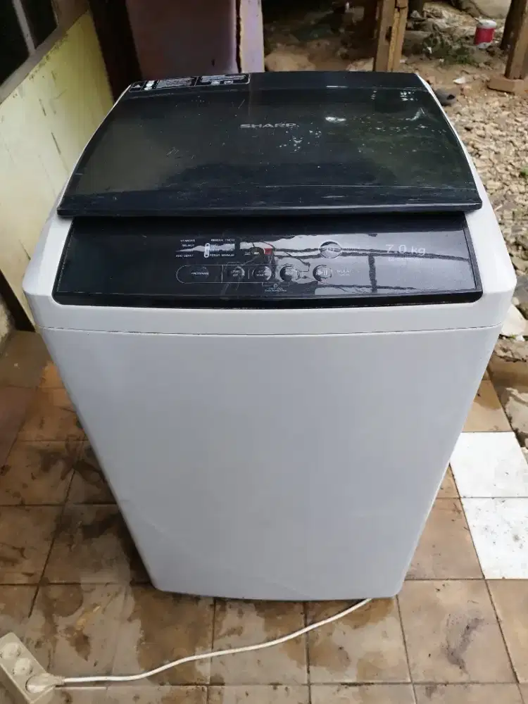 MSN cuci Sharp 7kg top loading