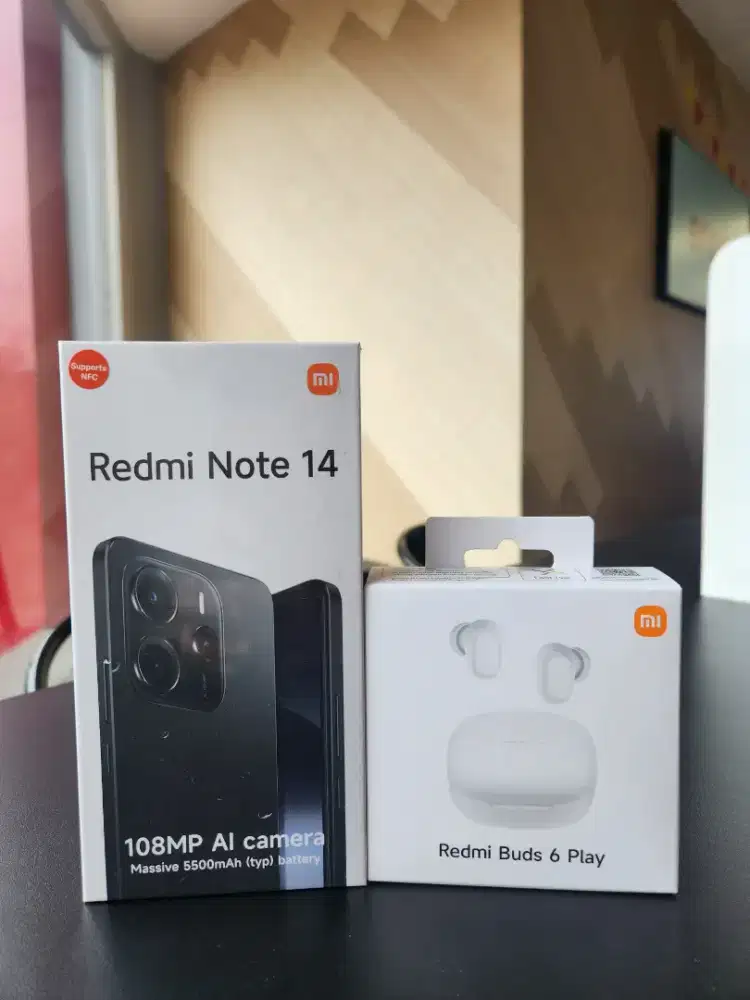 Redmi Note 14 4G Free buds 6 play