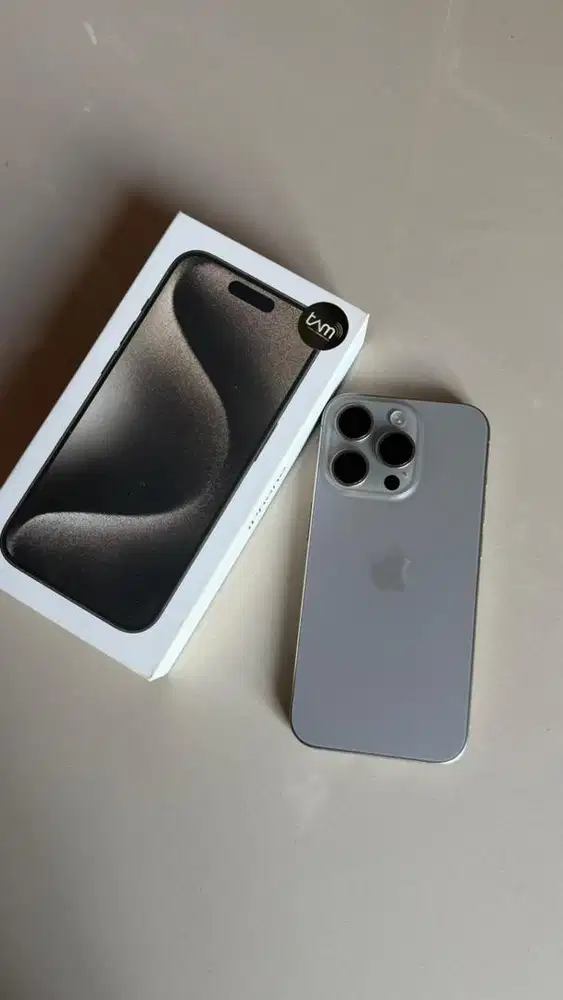 Dijual iphone 15 pro 128 ibox , no minus