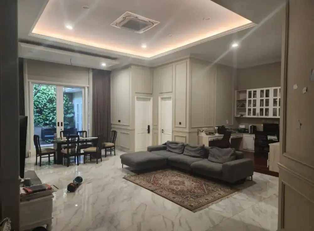 Rumah Lux modern strategis siap huni di Ketintang permai Surabaya SHM