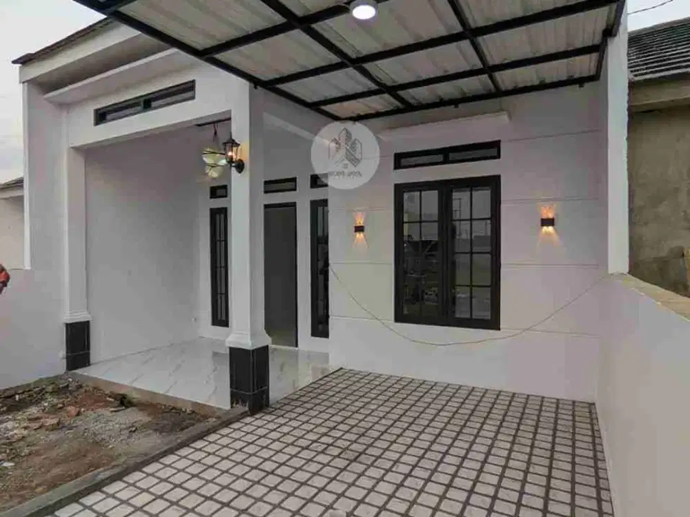 hunian siap bangun modern konsep free design diskon 20 jt