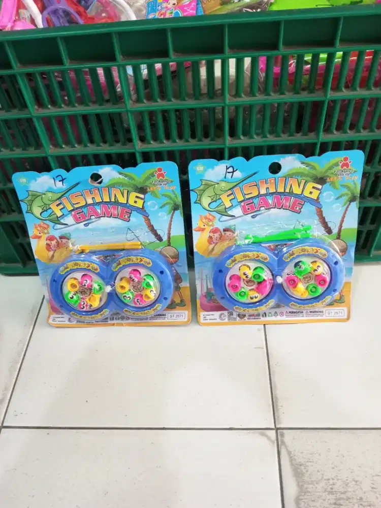 Mainan anak fishing game pancing