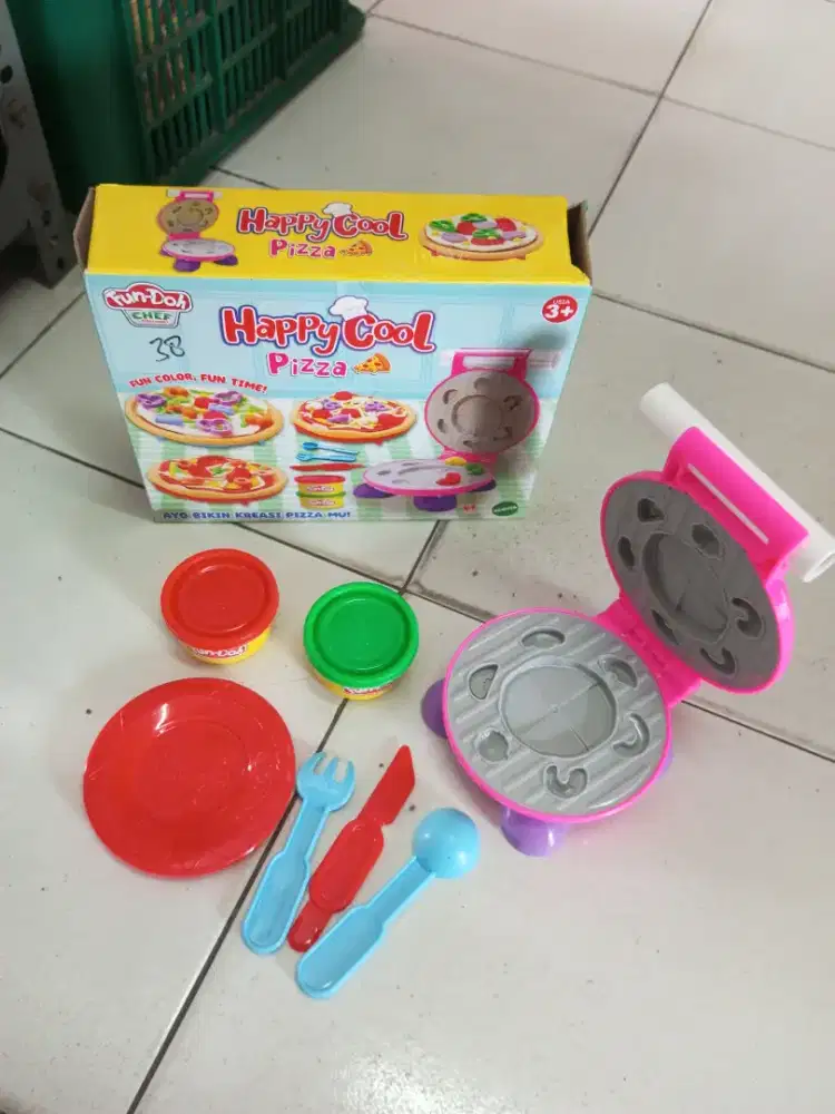 Mainan anak fundoh happy Cool Pizza