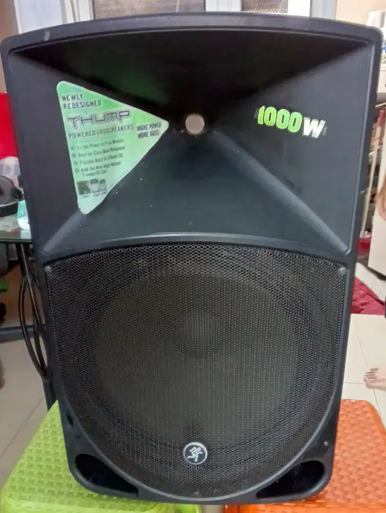 Dijual speaker aktif MACKIE THUMP 1000 WATT ,MI15 INC