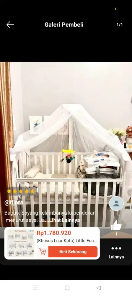 Dijual box bayi (preloved)