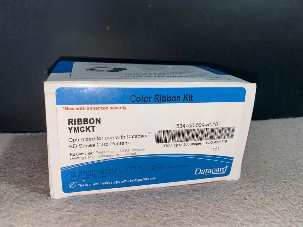 Ribbon color Datacard