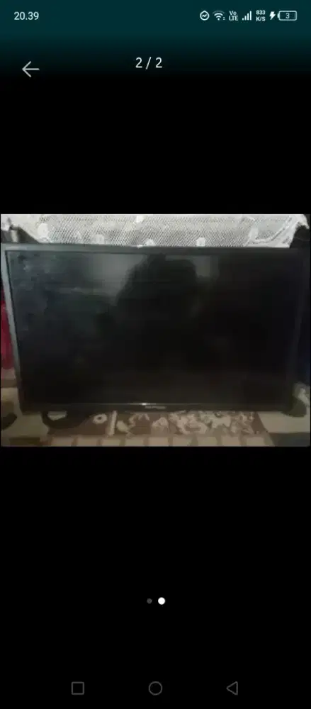 Di jual TV LCD Toshiba 28inc Bekas