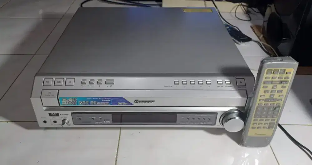 HEAD HOME THEATER PIONEER XV-HTD5 5.1CH - 4500 WATT