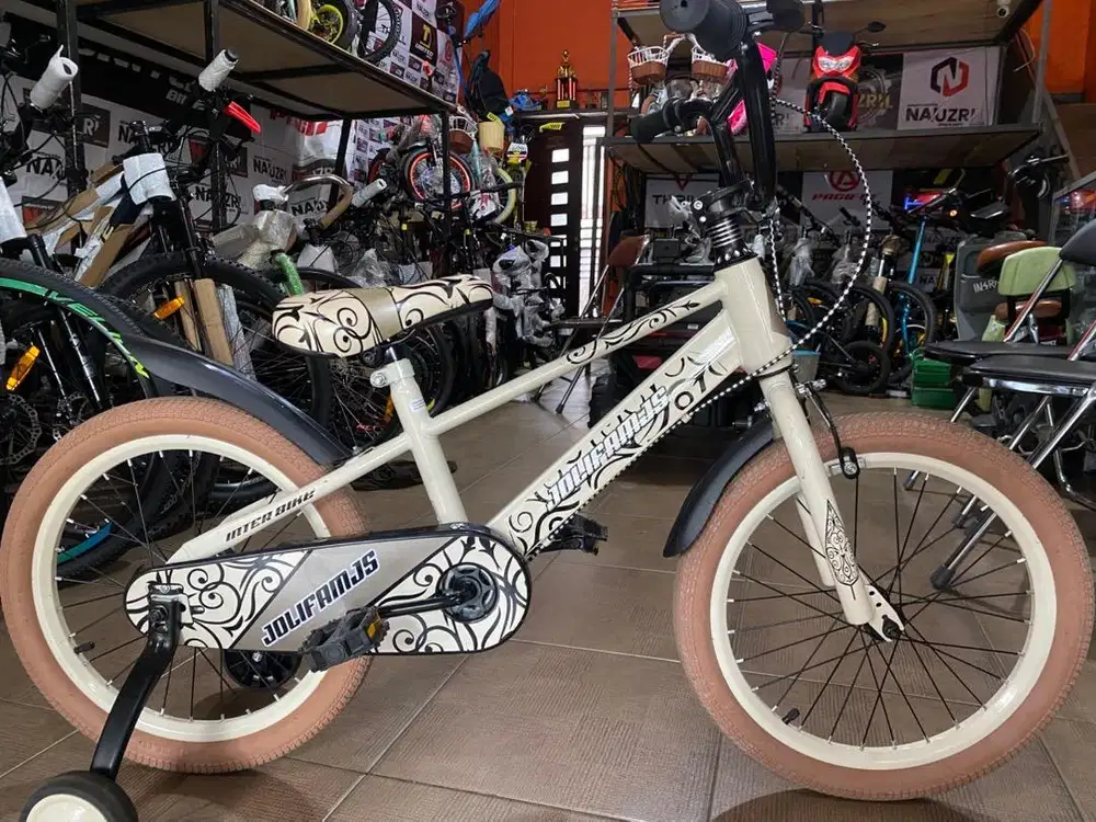 sepedah anak inter bike ukuran 18 l