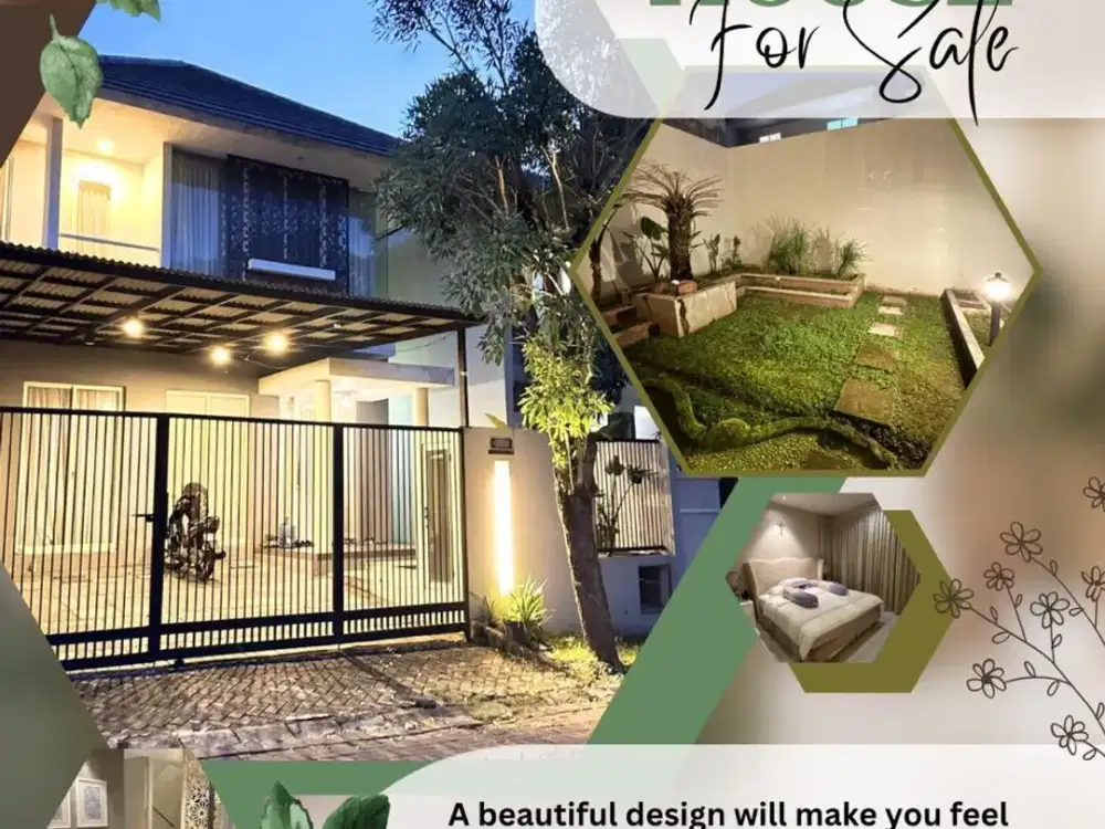 Ciamik Siap Huni Minimalis Rumah Alam Galaxy Water Terrace