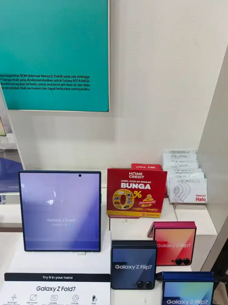 Samsung lagi ada promo triple zeronya nih di home credit