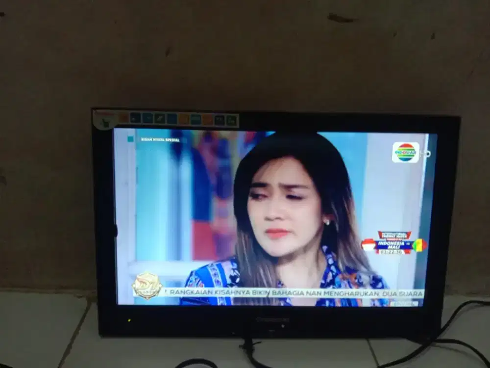 Led tv changhong 19 inch normal.cocok untuk layar cctv + stb matrix.