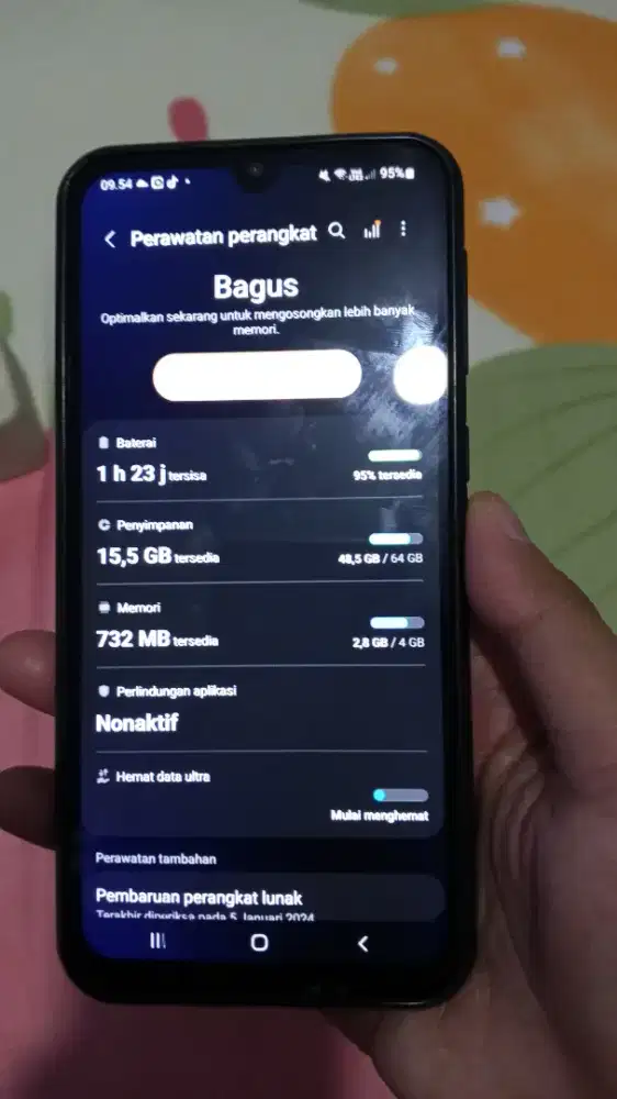 Jual Samsung apa adanya ga ada kotak dan casan