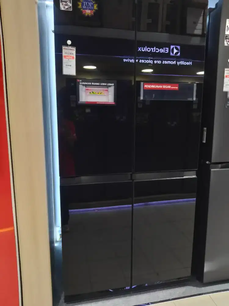 LG MULTI D REFRIGERATOR 519L BLACK - CICILAN RINGAN TANPA KARTU KREDIT