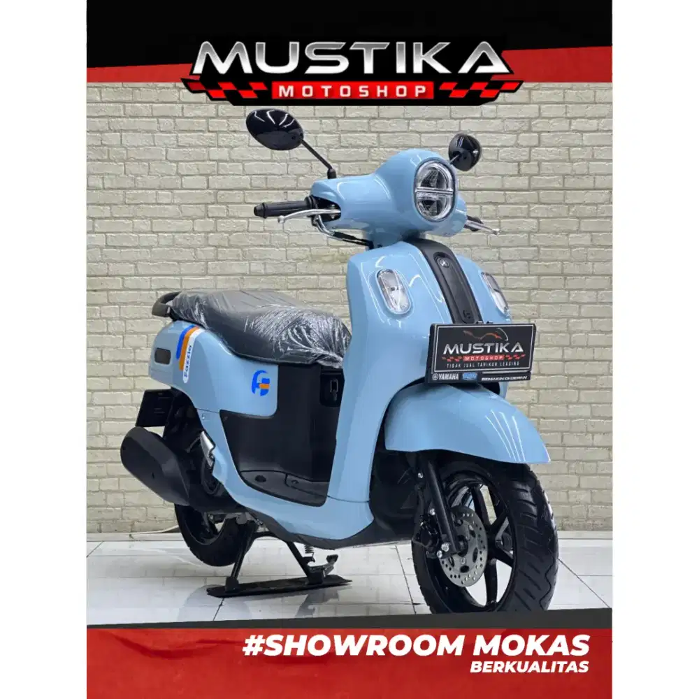 Odo 5rb Simpenan!!Yamaha Fazzio 2025 Plat Jatim Dp500rb Murah-Mustika