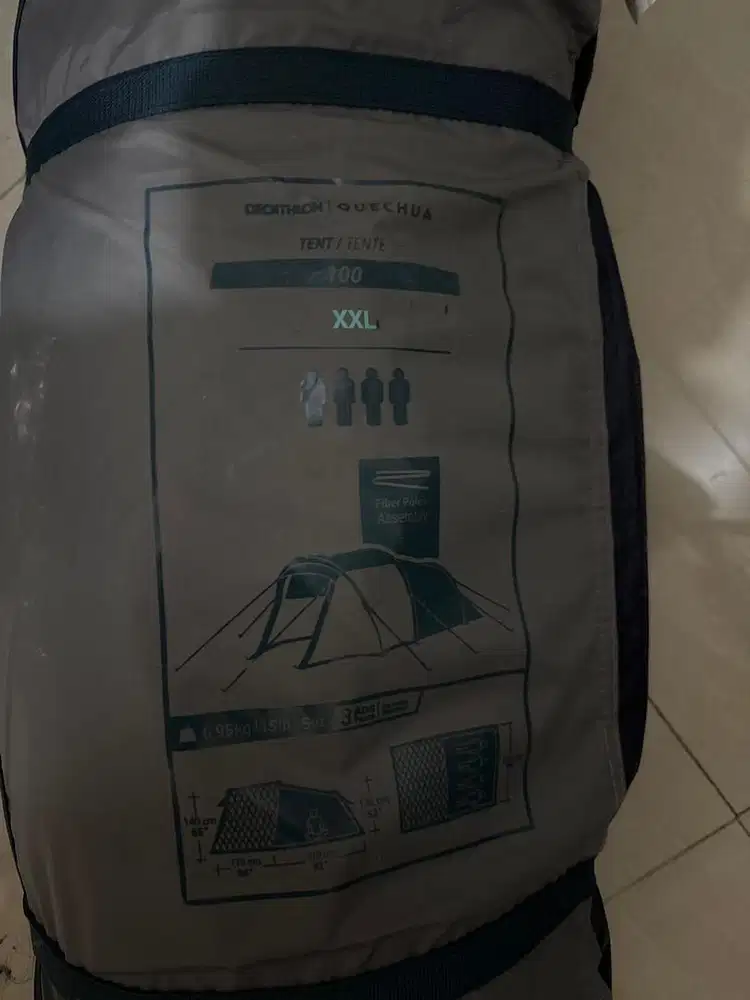 Jual Tenda Kapasitas 4 orang