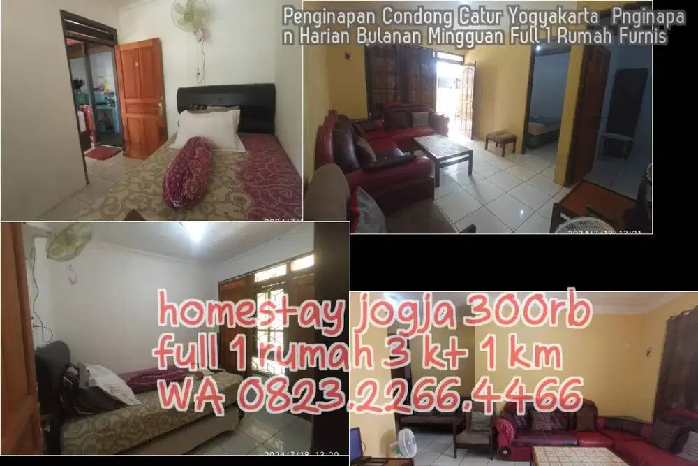 Penginapan Condong Catur Yogyakarta  Pnginapan Harian Bulanan Mingguan