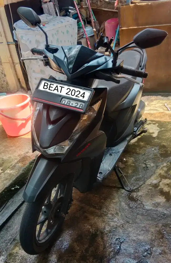 Honda Beat CBS ISS Duluxe 2023 Hitam