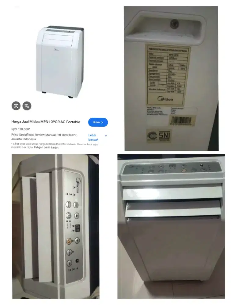 AC PORTABLE 1 PK MIDEA