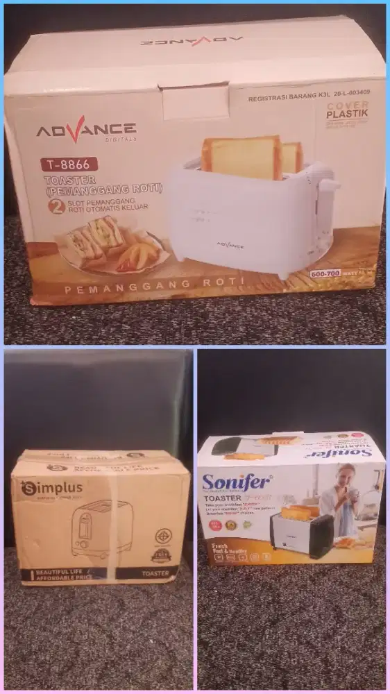 Peralatan rumah tangga take all 1 juta