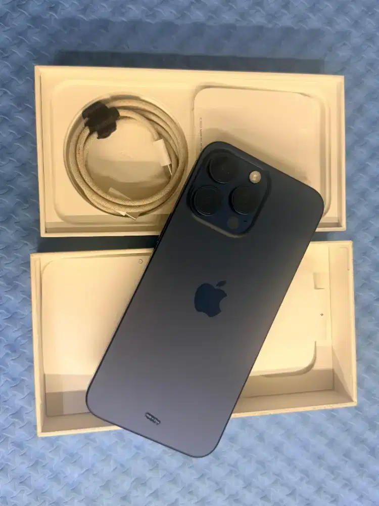 Iphone 15 Pro Max 256GB Blue - Fullset iBox