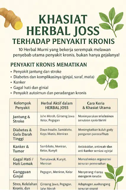 HERBAL JOSS, Obat Herbal, Pengobatan Herbal Bogor