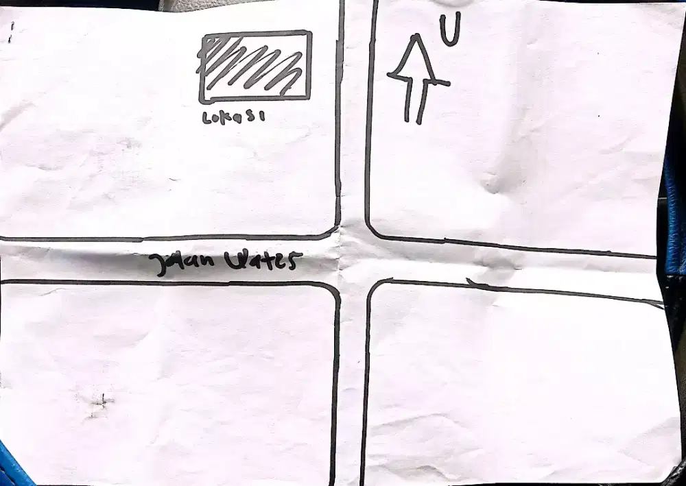 Dijual tanah sangat strategis Deket Prapatan Sedayu pinggir jalan