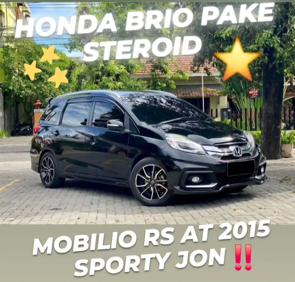 BRIO EXTENDED !! HONDA MOBILIO RS AT AUTOMATIC 2015 NO MANUAL MT E !!