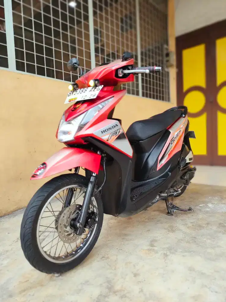 Honda Beat / Beat 110 Fi 2013, Red Premium Metalic, Unit Mulus Terawat