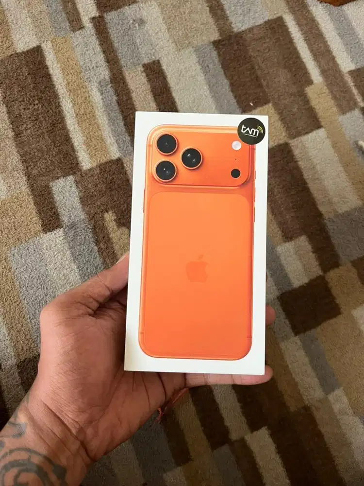 Iphone 17 pro max 256GB new ibox garansi on 1 tahun