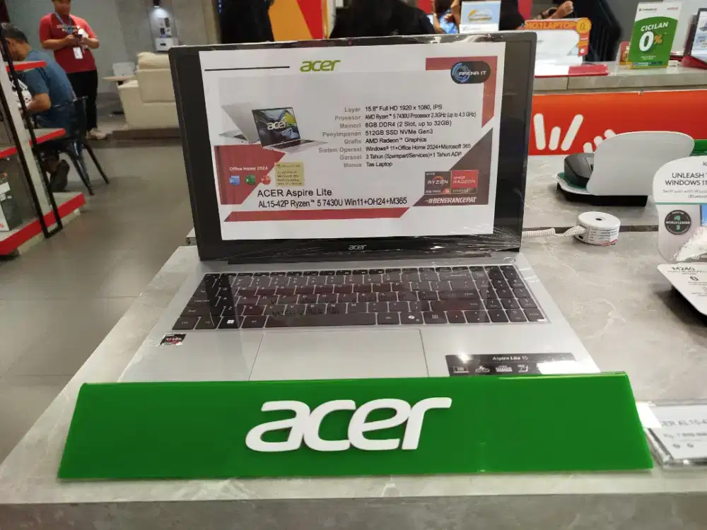 ACER Ryzen5-7430U/HP/ASUS/LENOVO