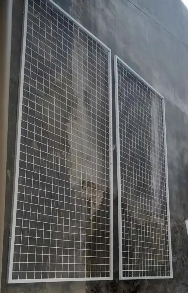 Ram besi tebal putih 2pcs