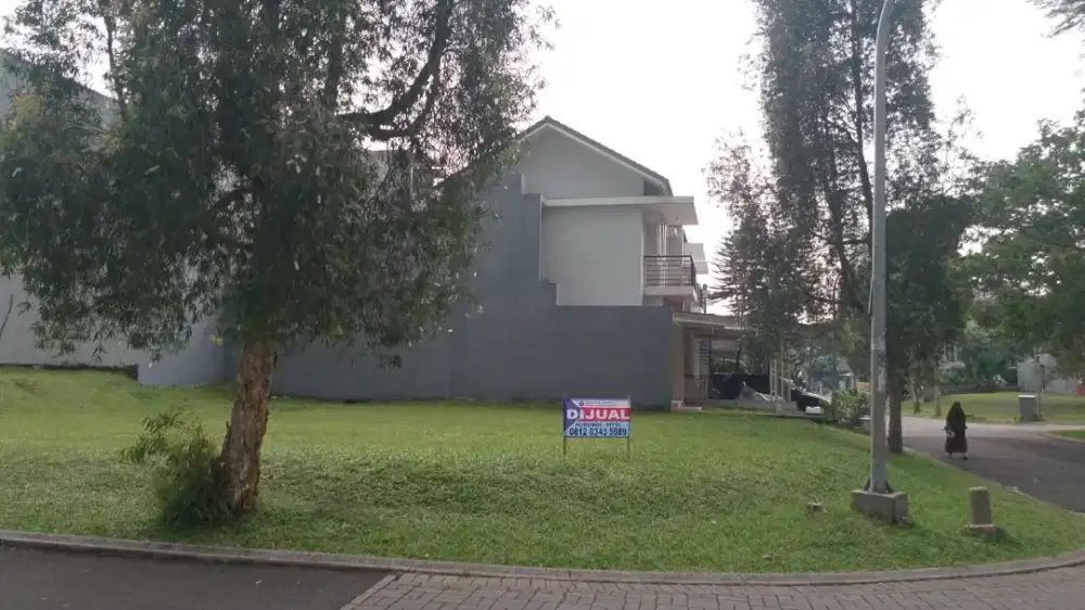 Dijual kavling hook view danau citra gran cibubur