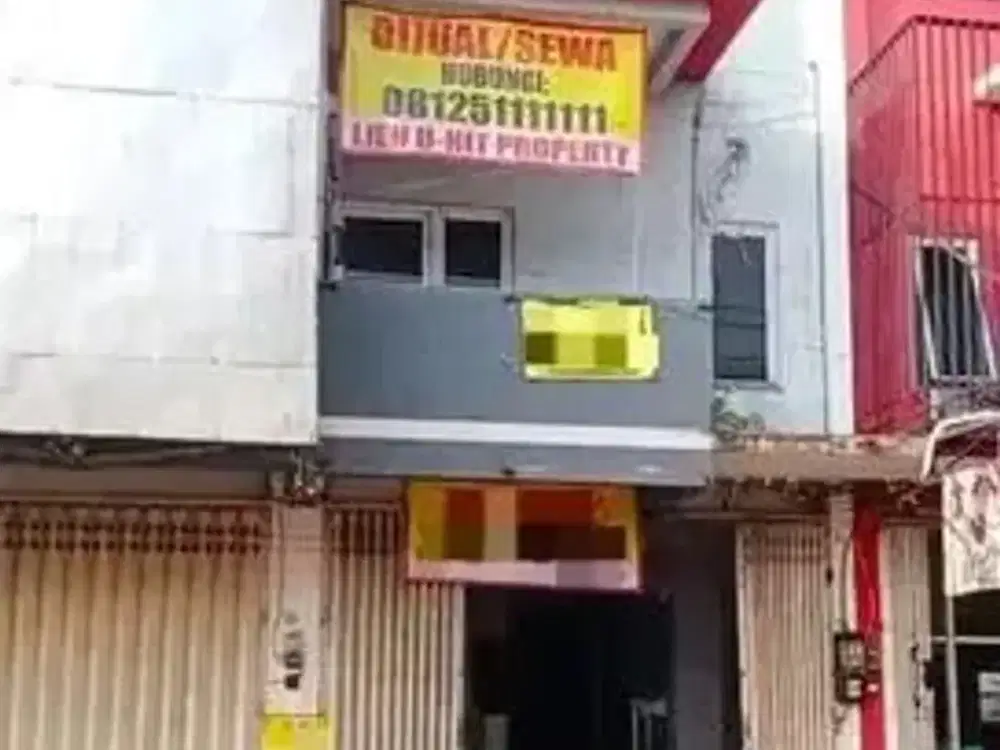 DIJUAL CEPAT !! RUKO 3 LANTAI MADURA KAFFA PARKIR LUAS LOKASI STRATEGIS