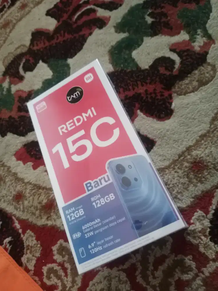 Xiomi redmi 15c 6+6/128