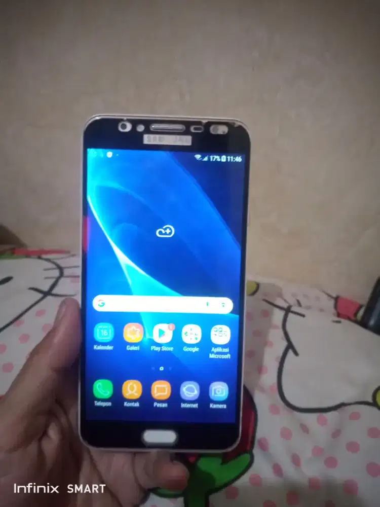 Samsung j7 preme ram 3/32 jaringan 4g