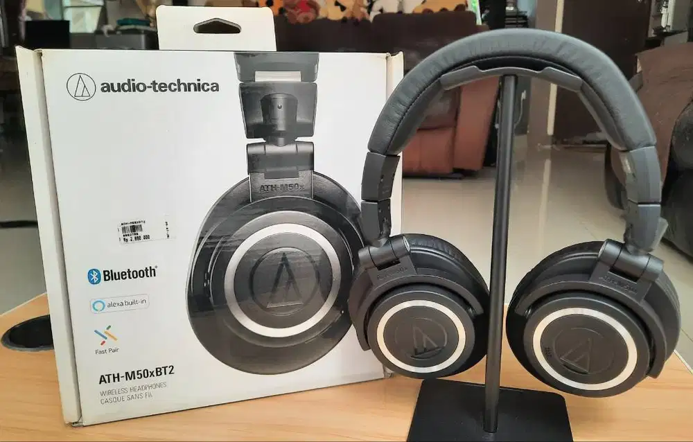 Like New!! Headphone Wireless Audio-Technica ATH-M50x BT2 (Bluetooth)