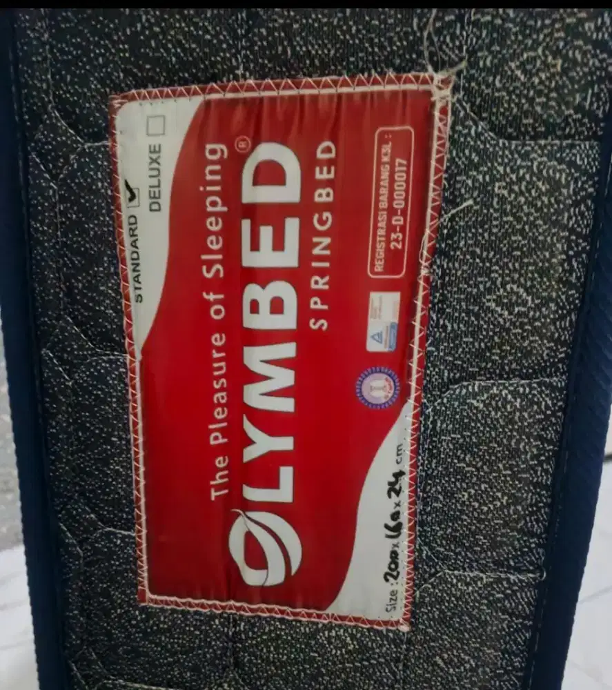 Jual butuh springbad olymbed UK.160x200x24