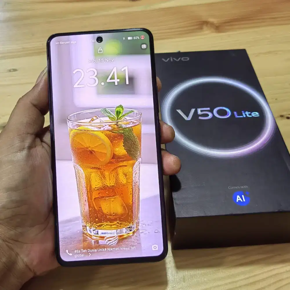 Vivo V50 Lite Ram 8/256 mulus Fullshet