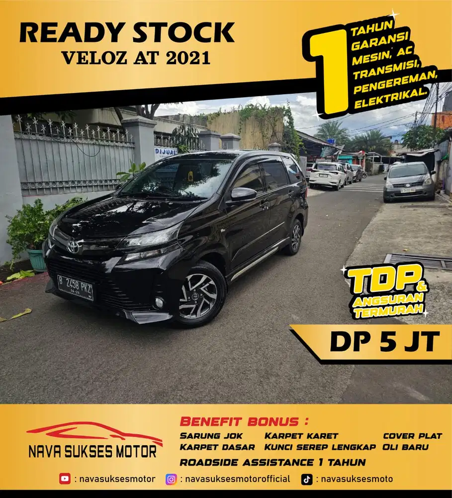 TDP 5 JUTA - VELOZ AT 2021