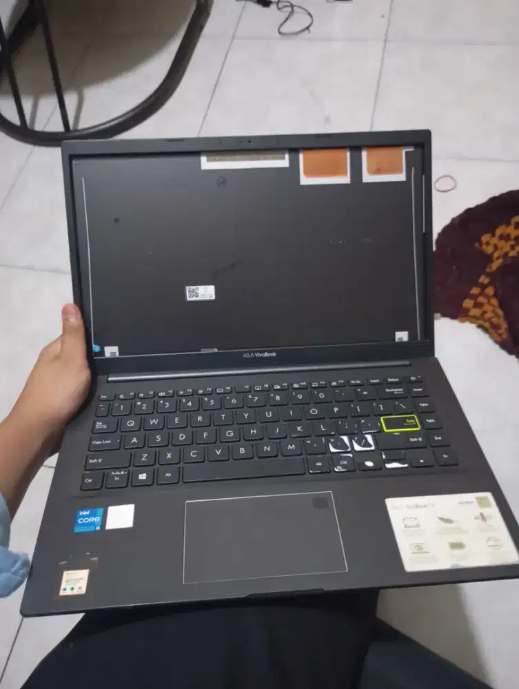 Laptop asus vivobook ganti layar