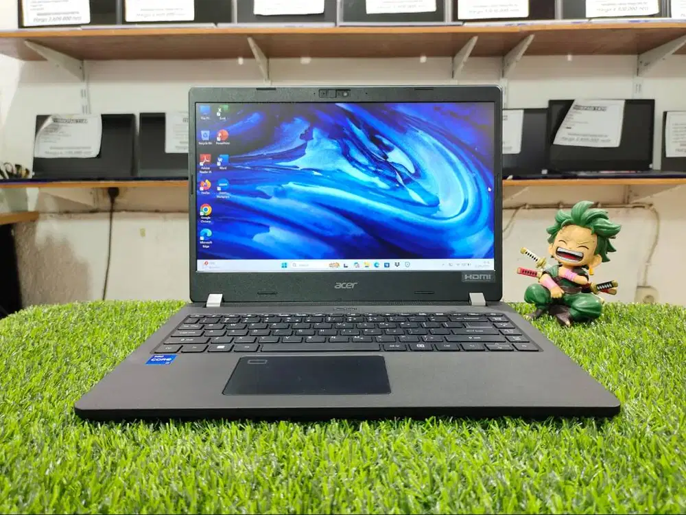 Laptop bekas ACER TRAVELMATE P214 Intel Core i7-1165G7 Ram 16GB