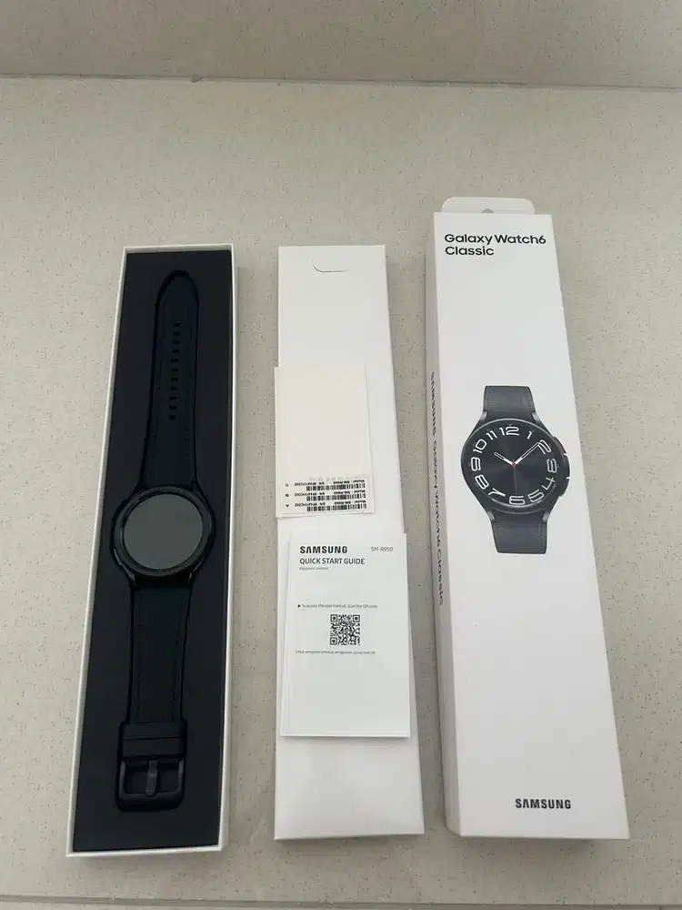Jual Galaxy Watch Classic 6 Hitam Baru