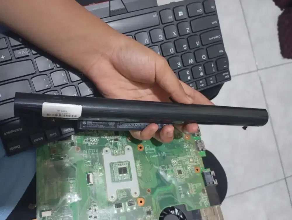 Ganti batu laptop slime/tanam