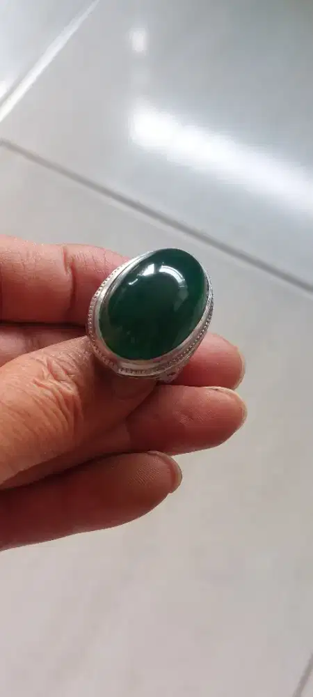 Batu garut ijo botol kristal