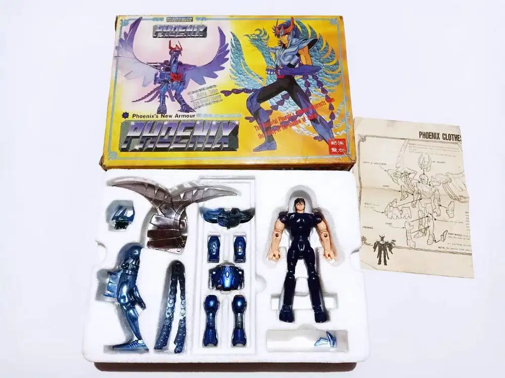 Saint Phoenix _ Ikki V2 Saint Seiya Bootleg Vintage jadul '87