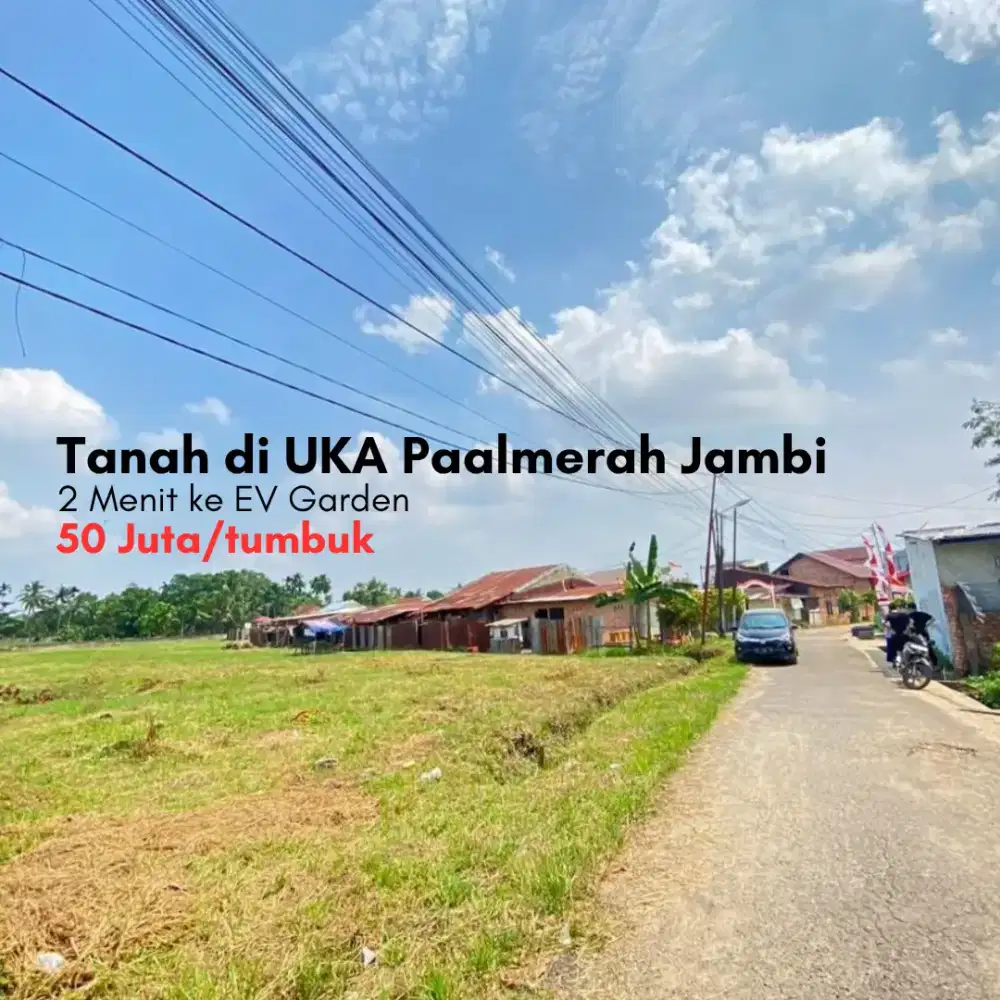 Jual tanah di Paalmerah kota jambi