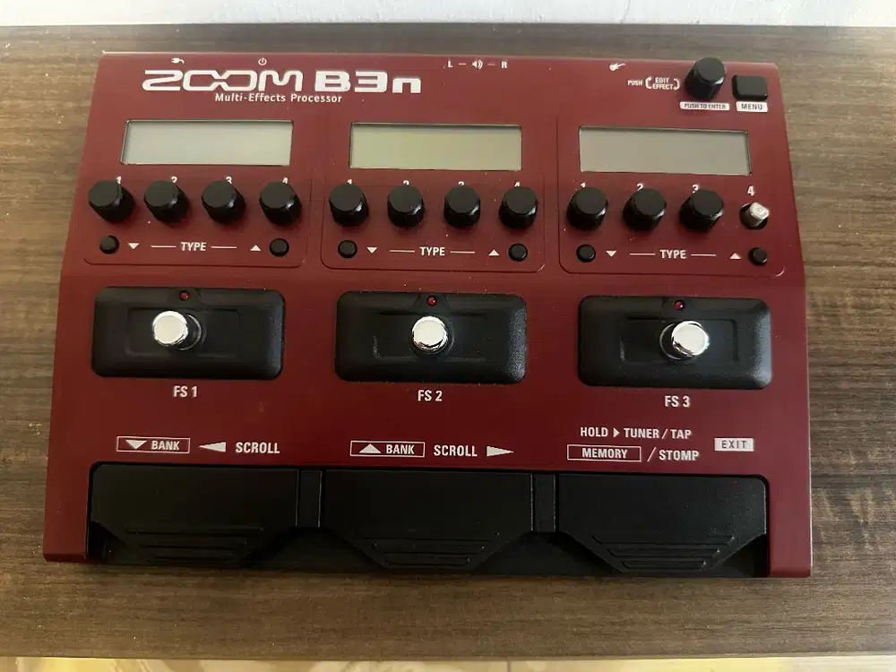 Zoom B3n Multi-Effects Bass Processor