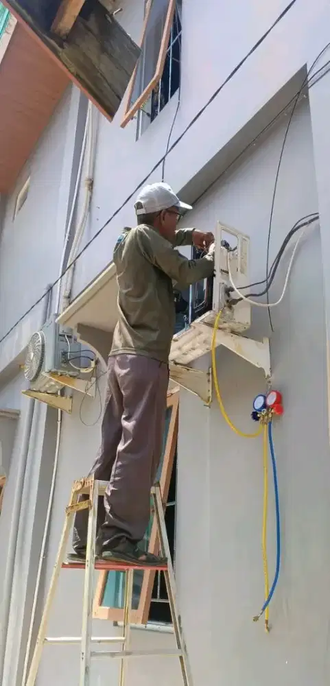 BONGKAR PASANG AC SERVIS AC DLL