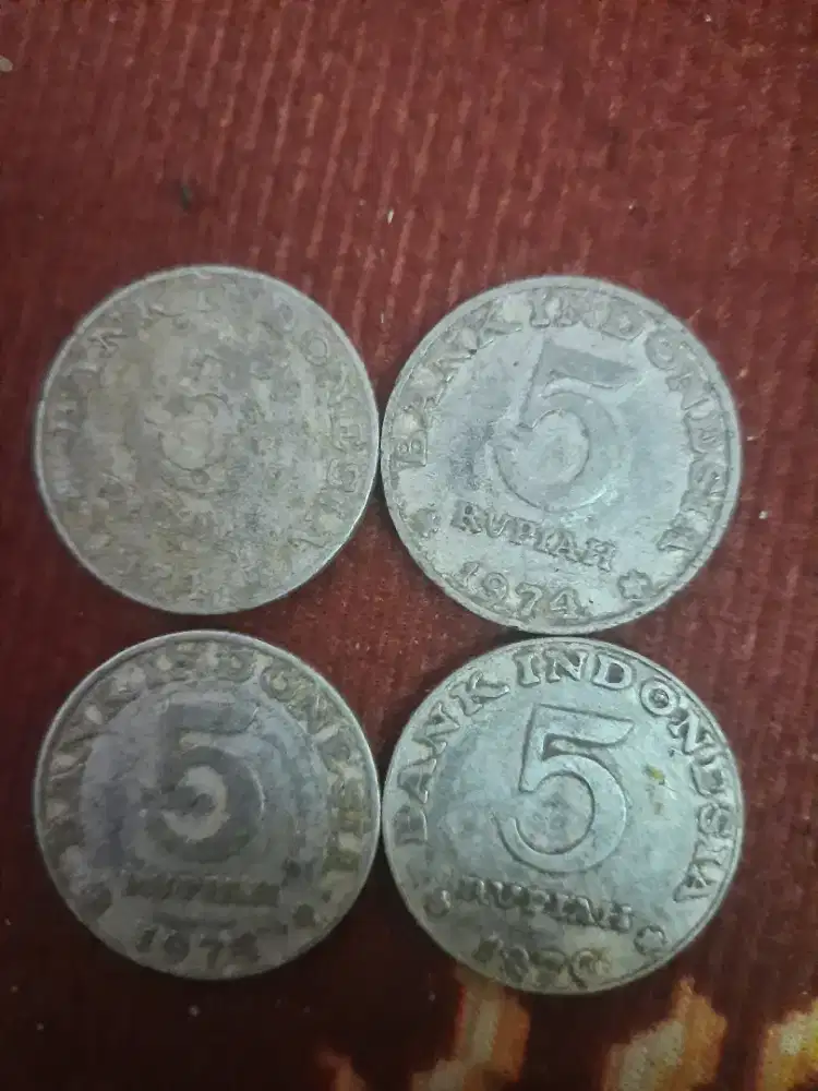 Uang koin logam tahun 70an